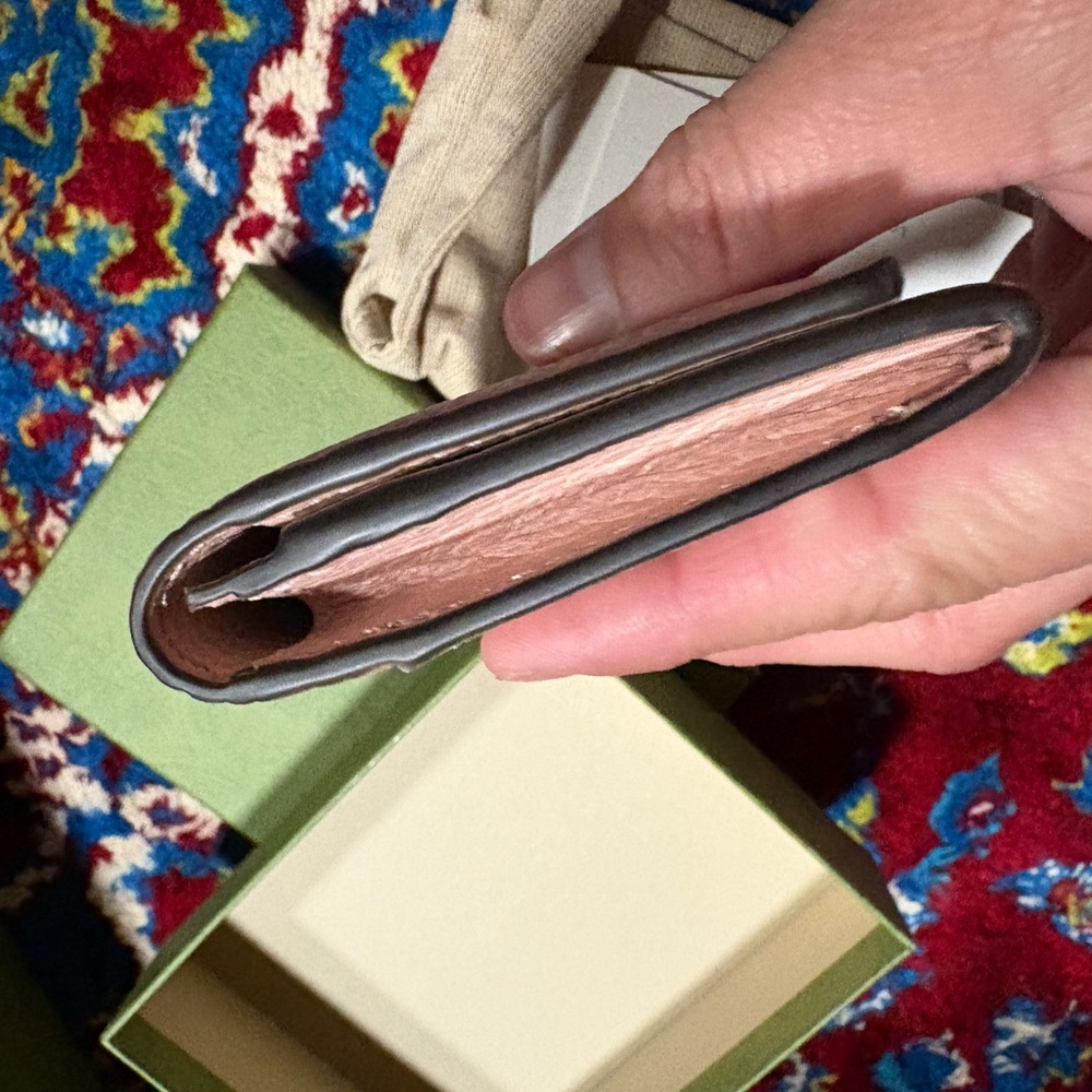 Gucci Pink Leather Wallet - Picture 5 of 7